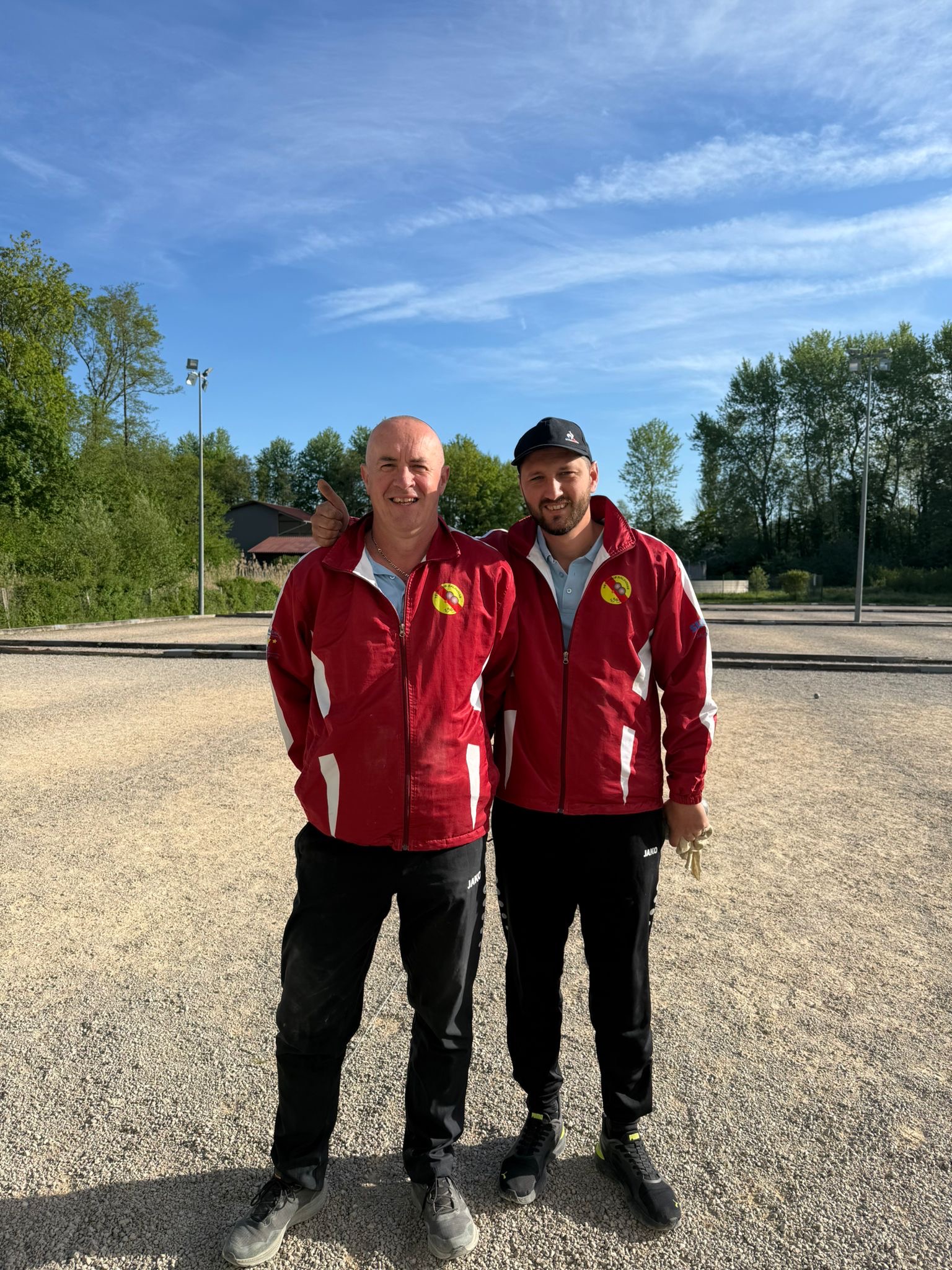 T. Charriere et F. Phillipot au Championnat du Jura Doublette Masculin 2026